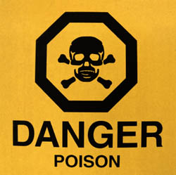 danger poisonous skincare